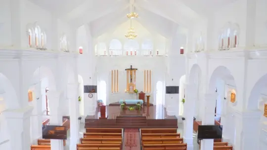 Inside Thanh Hoa Church