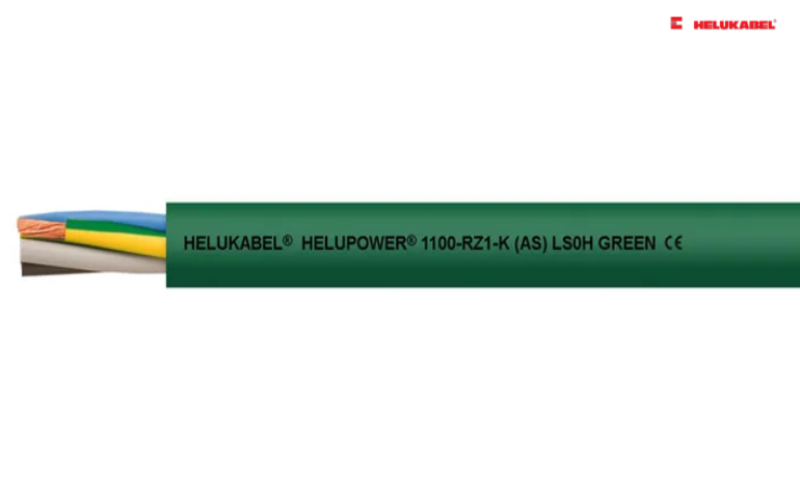 Cáp không chứa halogen HELUPOWER® 1100-RZ1-K LS0H GREEN 
						