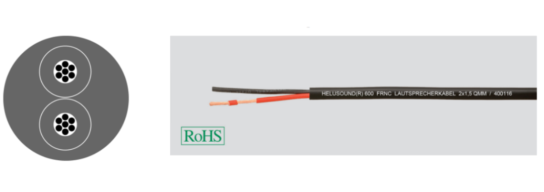 HELUSOUND® 600 FRNC cable