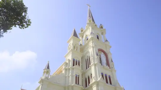 Outside Thanh Hoa Church