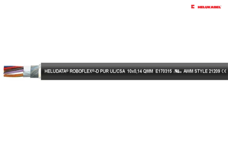 Dây cáp điện HELUDATA® ROBOFLEX®-D PUR UL/CSA 
						