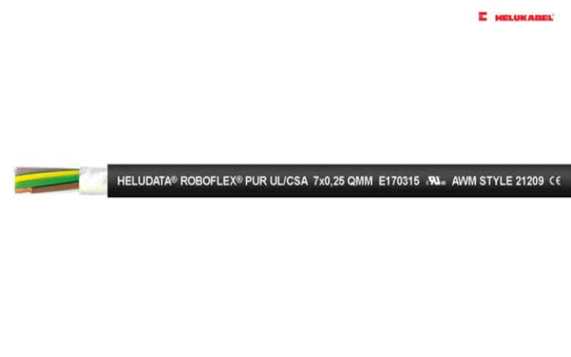 Dây cáp điện HELUDATA® ROBOFLEX® PUR UL/CSA 
						