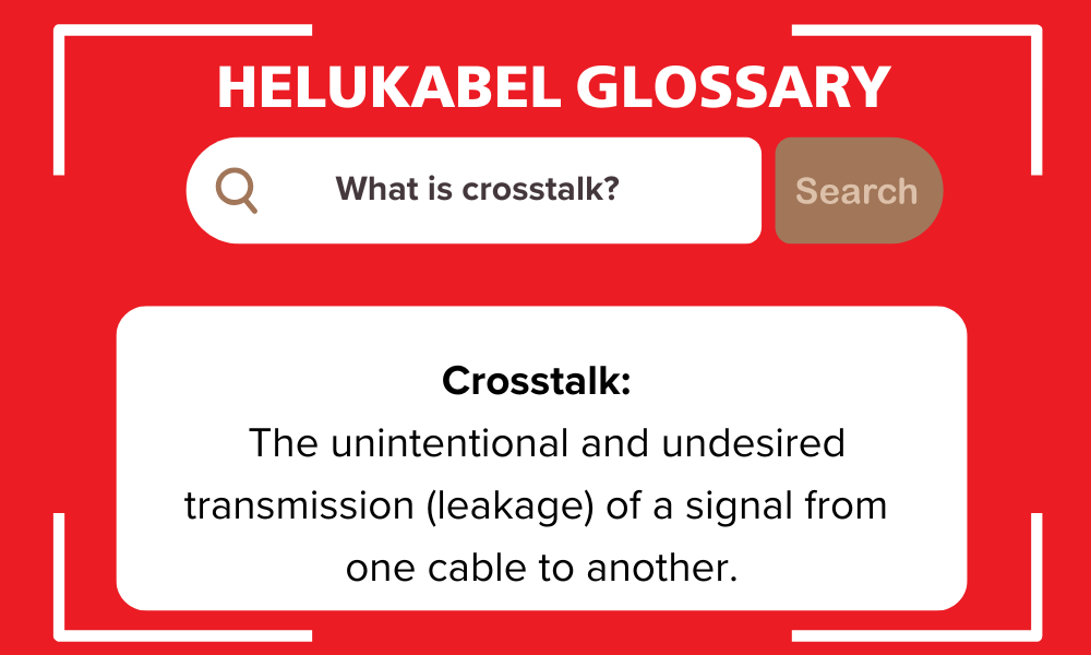 What is crosstalk?