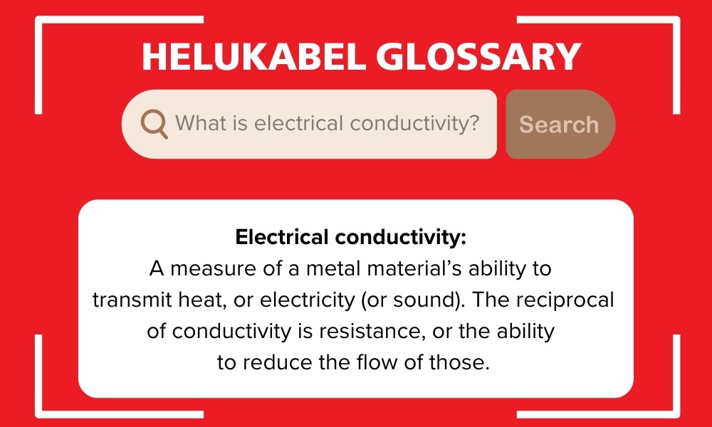 Electrical conductivity of metal