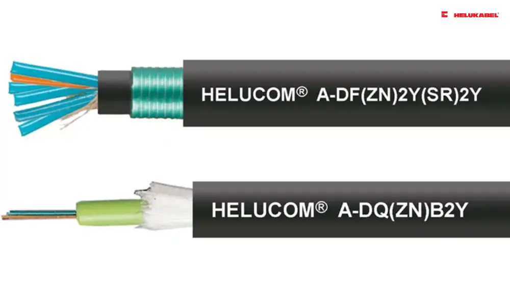 HELUCOM optic fibre cables