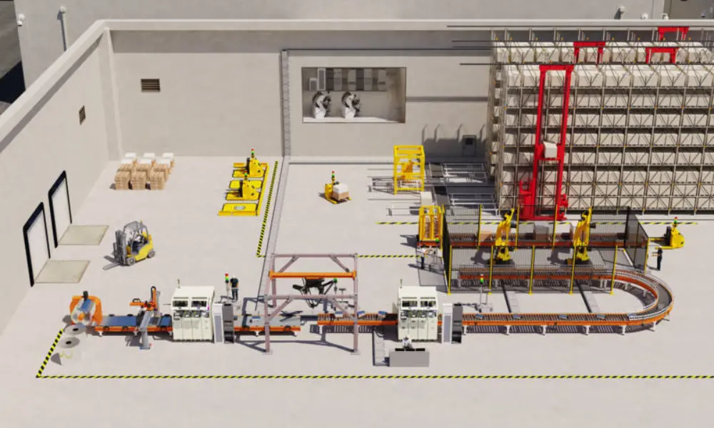 Applications of flame-retardant cables in automation