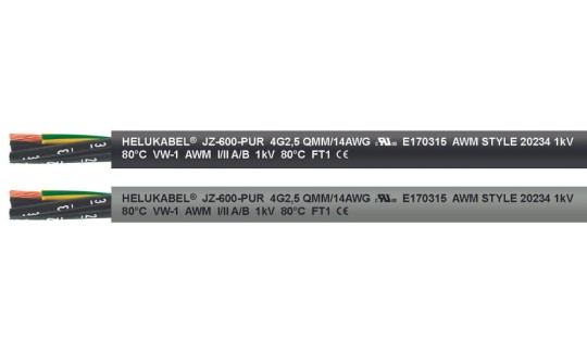 JZ-600 PUR control cable